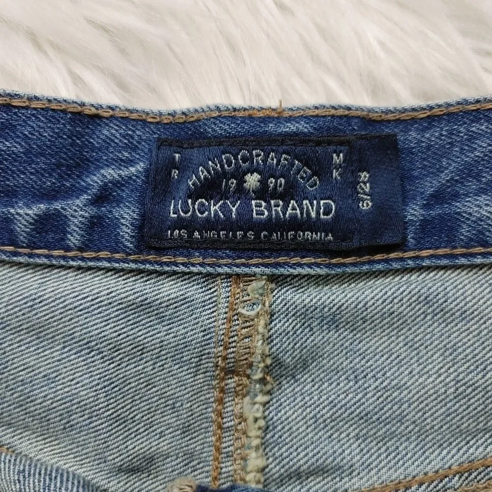 Lucky Brand Women's Old Favorite Mini Skirt blue S